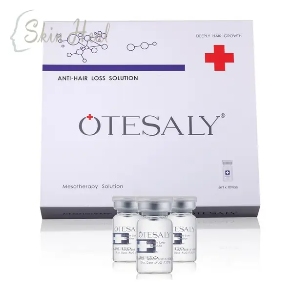Otesaly Anti-Hair Loss Solution (10 vials x 5ml) - Skin Heal