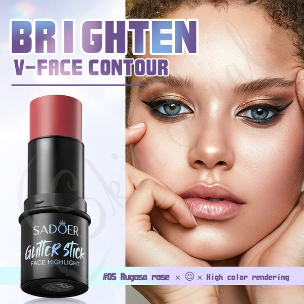 Sadoer Glitter Eyeshadow Stick - Imagen 2
