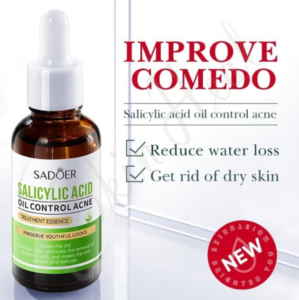 Sadoer Salycilic Acid Oil Control Acne Benefits